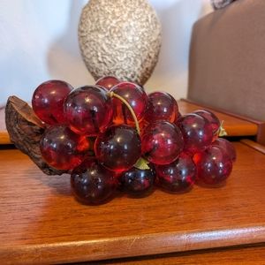 Vintage Lucite Grapes